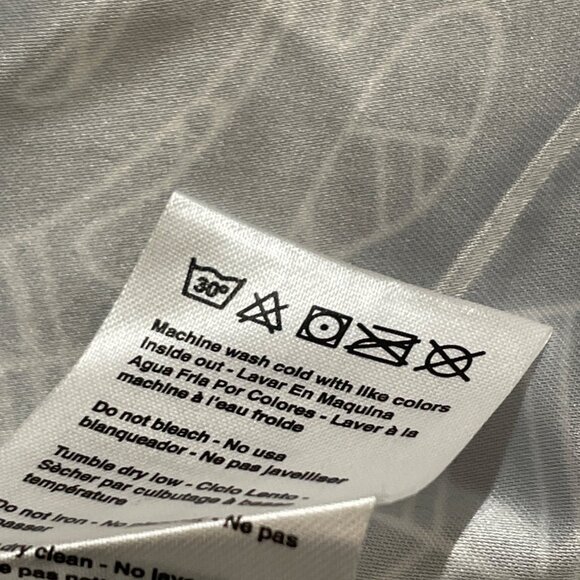 Neff Mens XXL Black & White Tropical Print Elastic Waist Swim Shorts w/Pockets - Picture 11 of 11